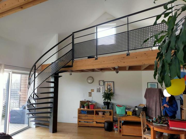 Création d'ouvrages métalliques intérieurs Rennes